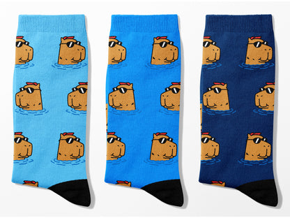 Cute Capybara Socks