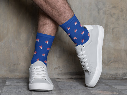 Colorful 4th of July Socks