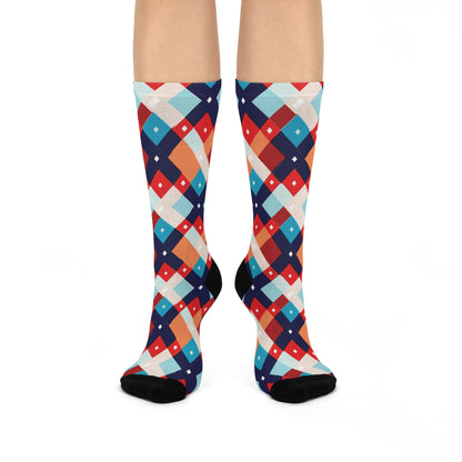 Trendy Argyle Socks | Argyle Dress socks | Funky mens dress socks