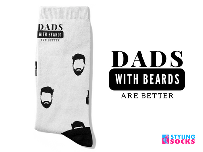 DADS With BEARDS Are BETTER Socks