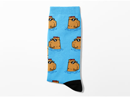 Cute Capybara Socks