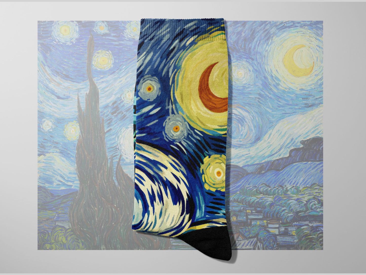 Van Gogh socks | Starry Night socks | Famous Art socks