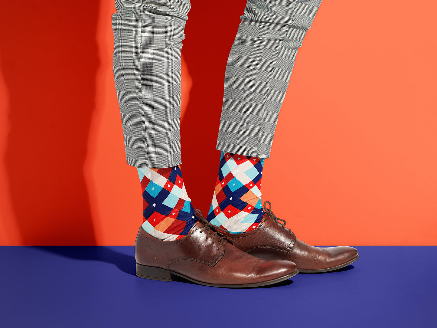 Trendy Argyle Socks | Argyle Dress socks | Funky mens dress socks