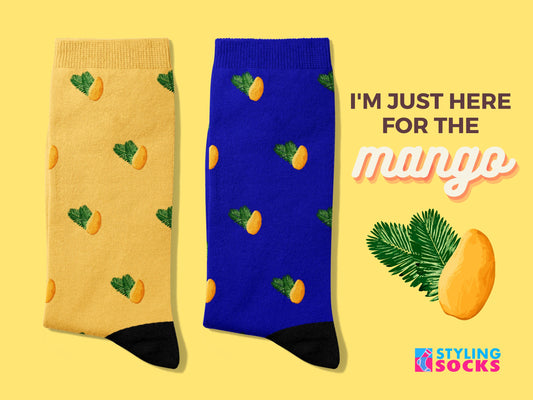 Tropical Mango Socks