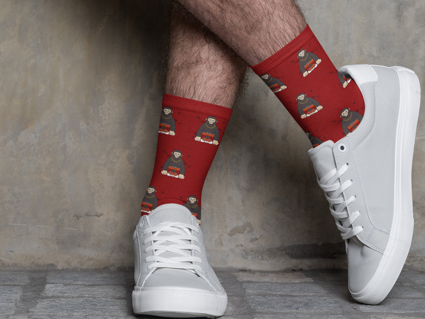 Funny Monkey Socks