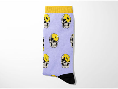 Halloween Bad Monday Skull Socks