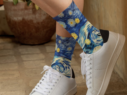 Van Gogh socks | Starry Night socks | Famous Art socks