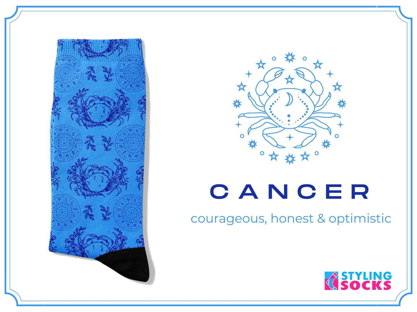 Zodiac Cancer Socks