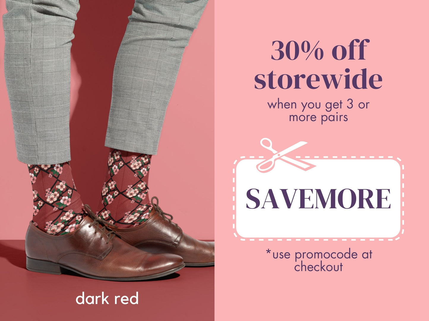 Cherry Blossom Dress Socks - Elegant Japan-Inspired Floral Socks - promo-offer