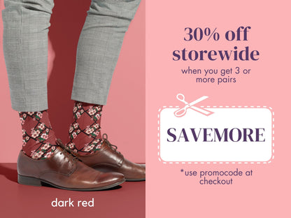 Cherry Blossom Dress Socks - Elegant Japan-Inspired Floral Socks - promo-offer