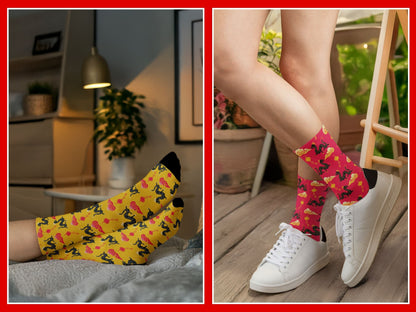 Dragon Zodiac Socks - Lunar New Year Gift - Astrology Inspired Socks - lifestyle