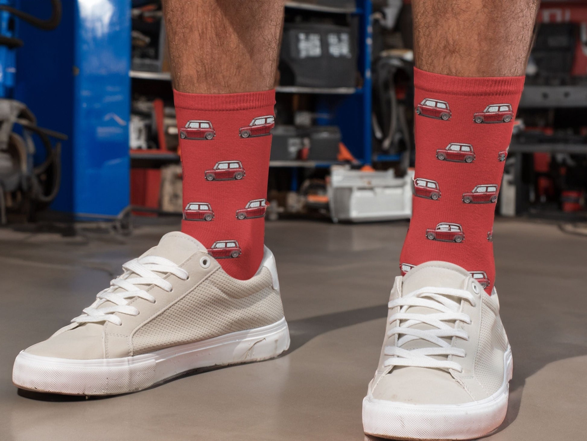 Mini Car Socks - Fun Colorful Socks for Car Enthusiasts - lifestyle