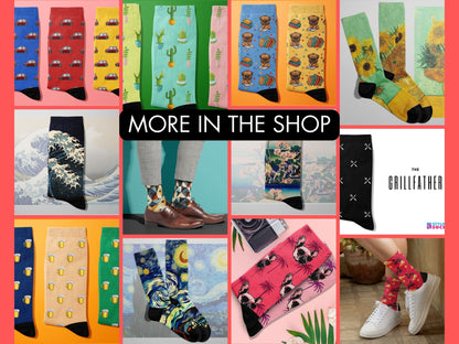 Mini Car Socks - Fun Colorful Socks for Car Enthusiasts - more-designs