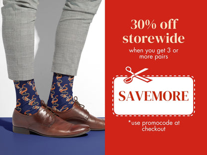 Snake Zodiac Socks - Lunar New Year Gift - Astrology Inspired Socks - promo-offer