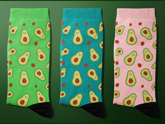 AVOCADO Foodie Socks