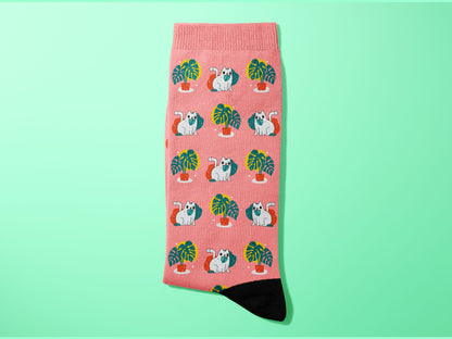 My Cats eat my PLANTS Socks