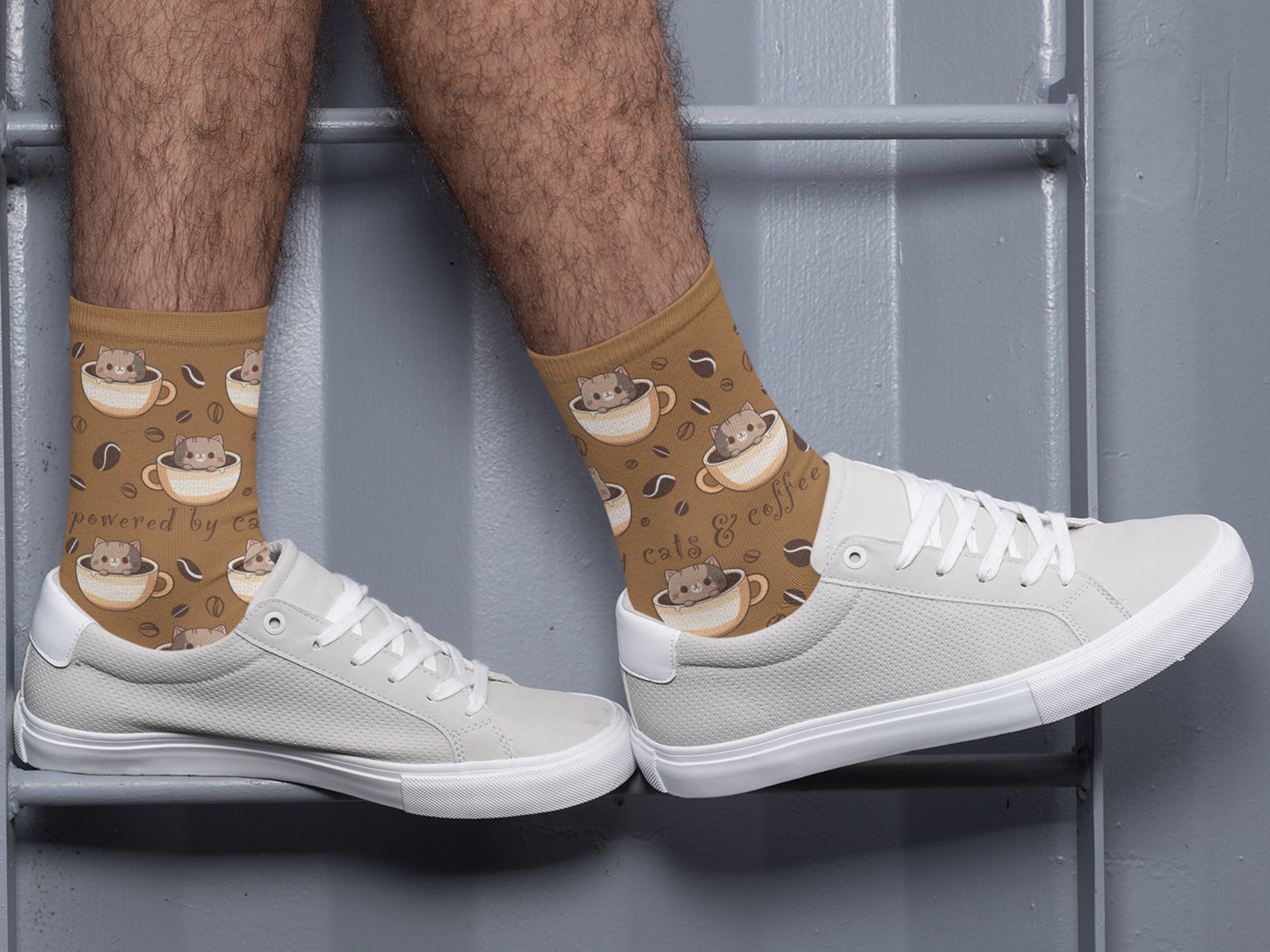 Powered by CATS and COFFEE Socks