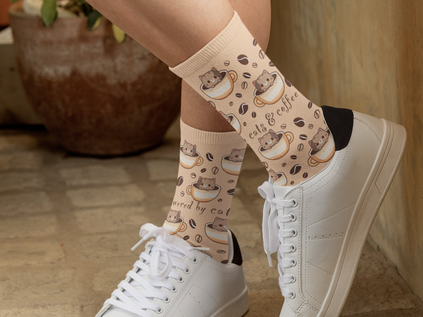 Powered by CATS and COFFEE Socks