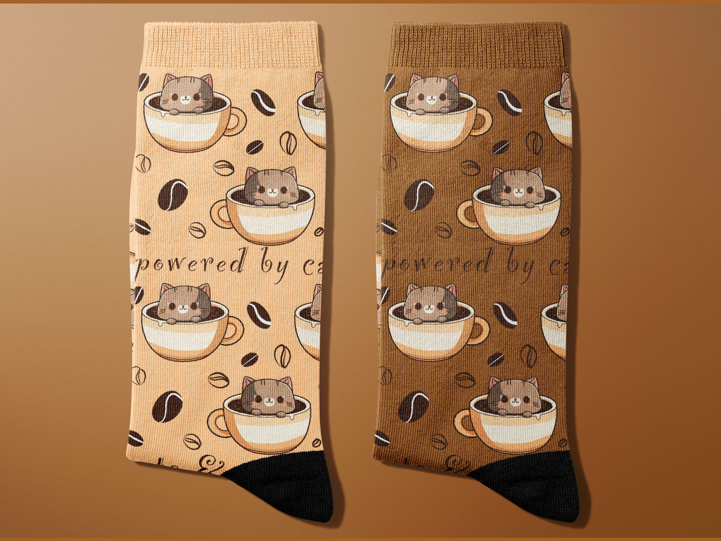 Powered by CATS and COFFEE Socks