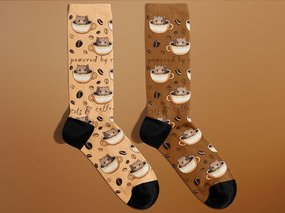 Powered by CATS and COFFEE Socks