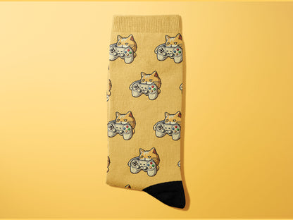 Gamer Cat Socks