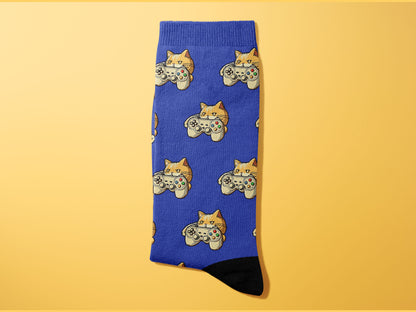 Gamer Cat Socks