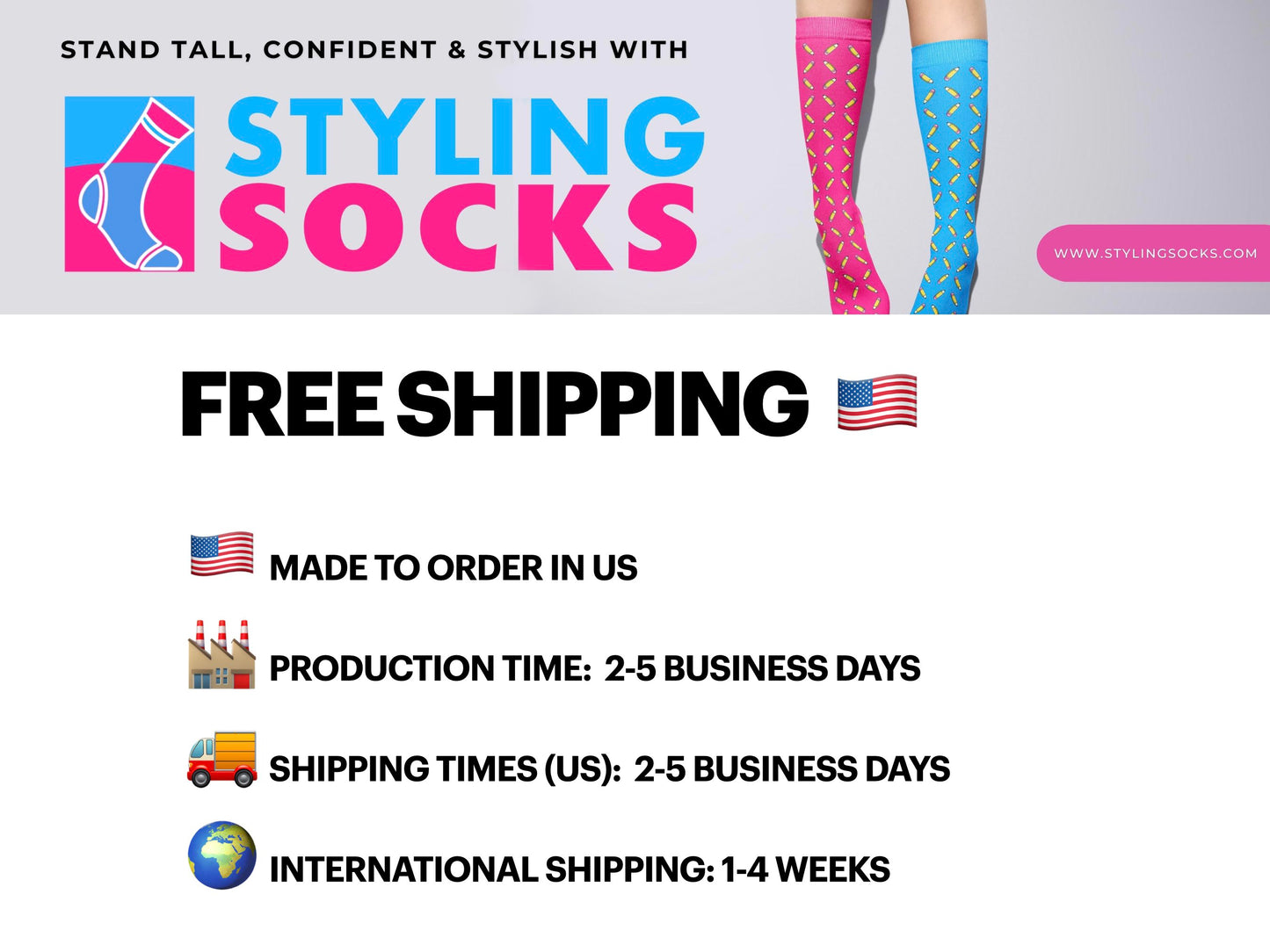 Get Noticed with Our Social Media Socks