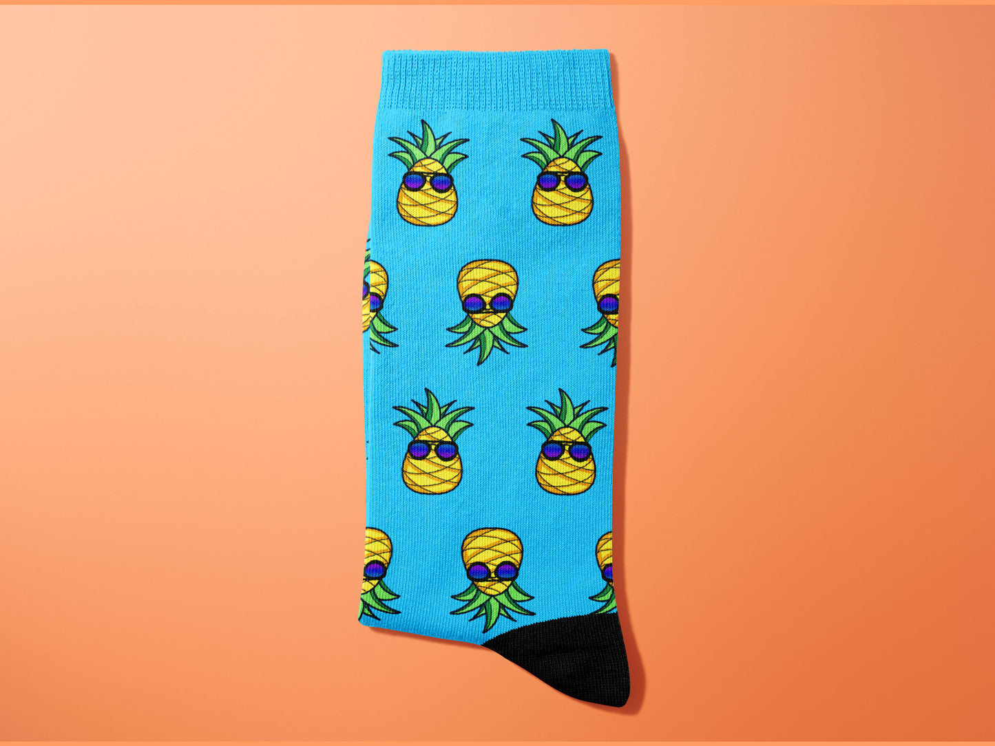 Playful Pineapple Socks