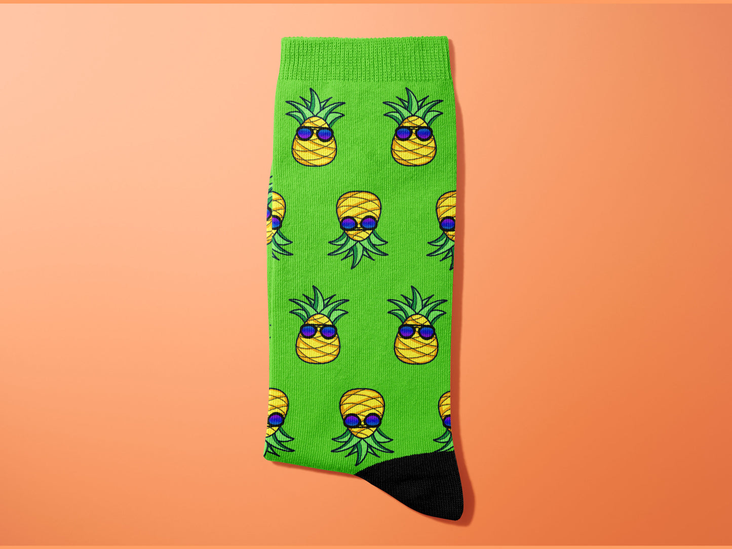 Playful Pineapple Socks