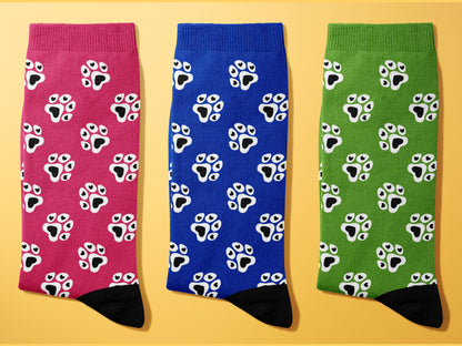 Pawprint Dog Lover Socks