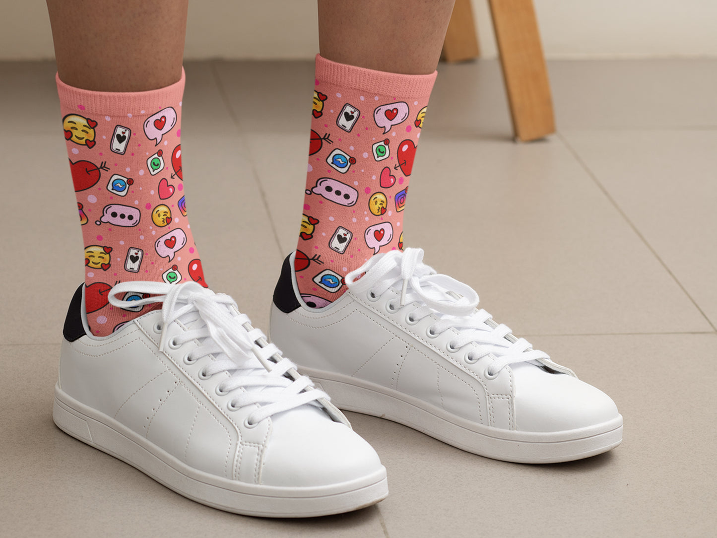 Get Noticed with Our Social Media Socks