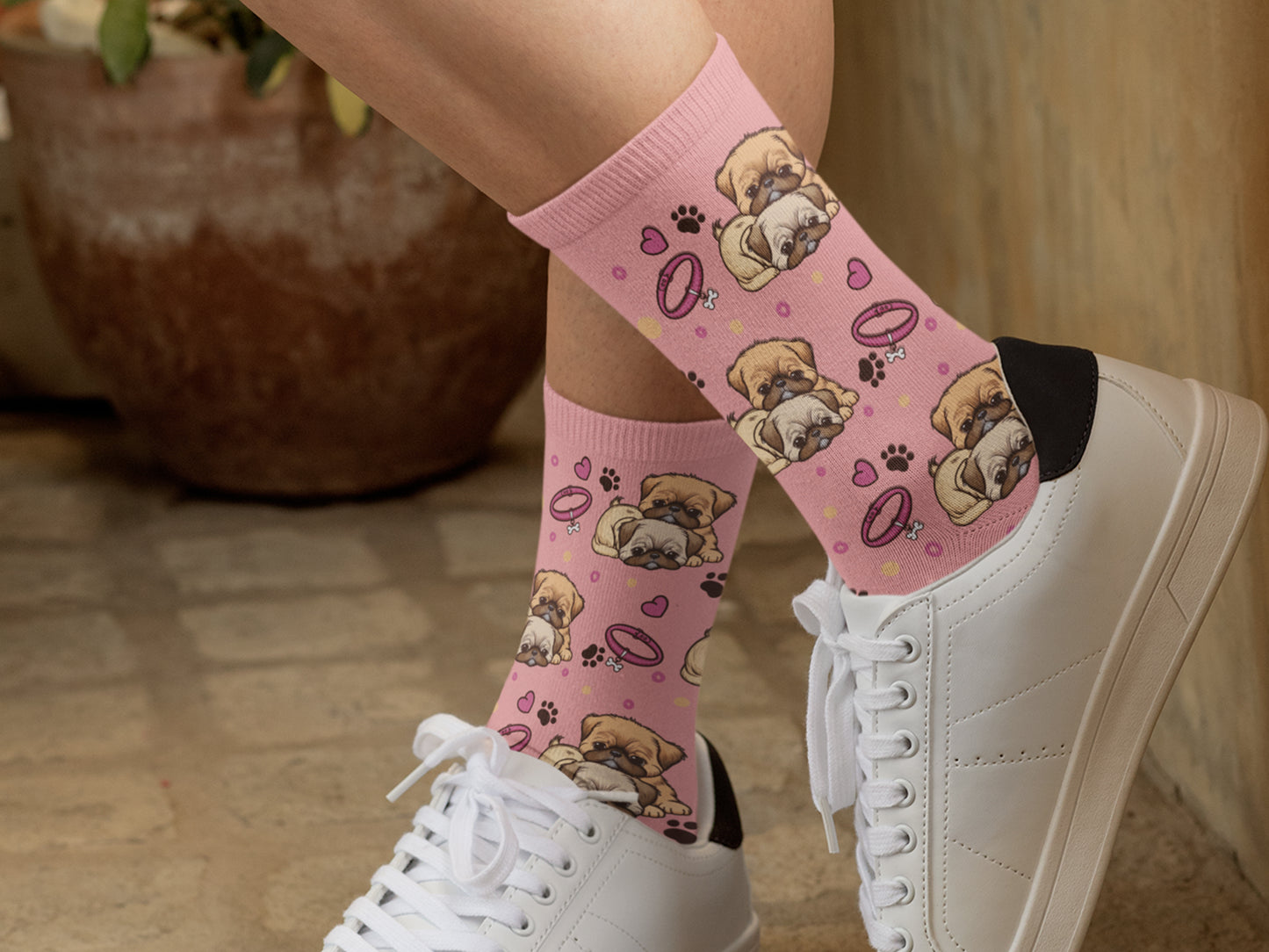 SNUGGLING Brussels-Griffon Dog Socks