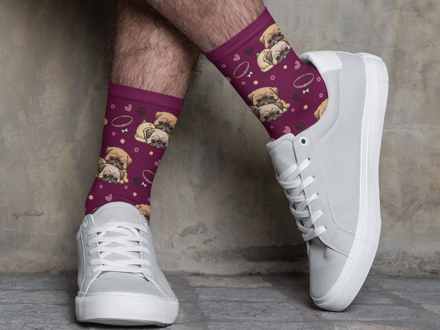 SNUGGLING Brussels-Griffon Dog Socks