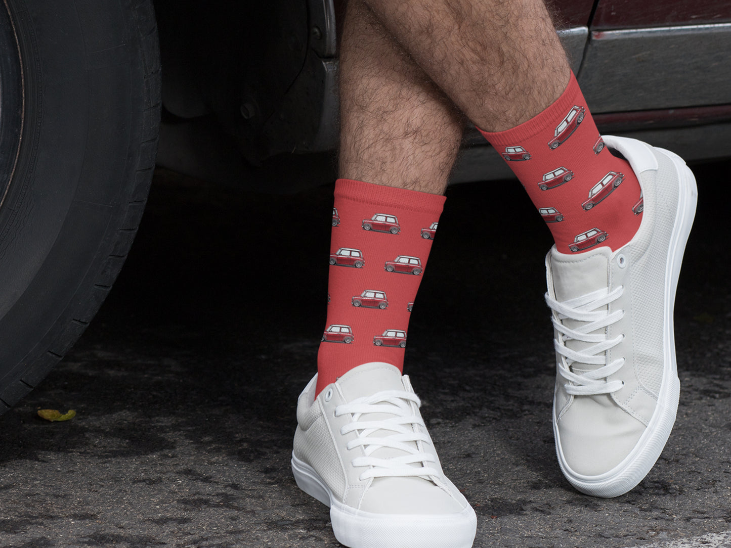 Colorful Mini Car Convertible Socks | Car Enthusiast Gift