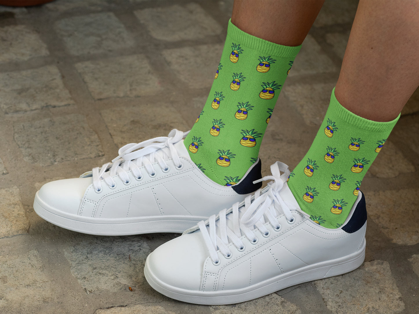 Playful Pineapple Socks