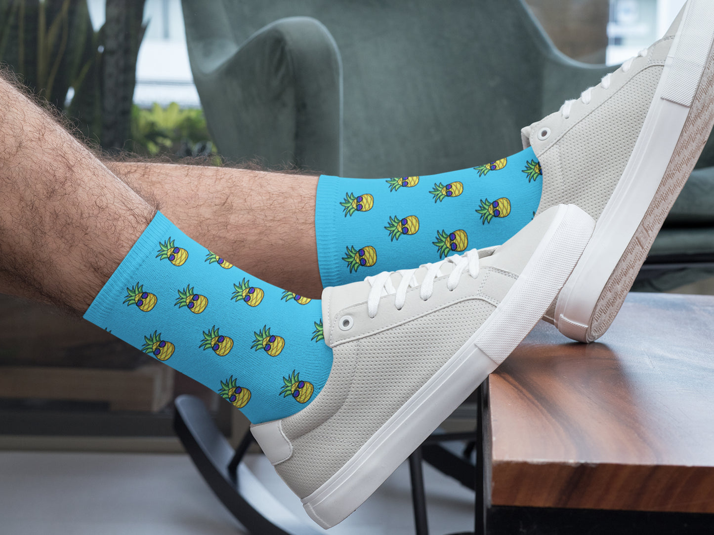 Playful Pineapple Socks