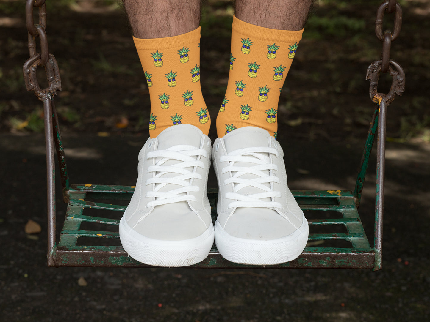 Playful Pineapple Socks