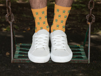 Playful Pineapple Socks
